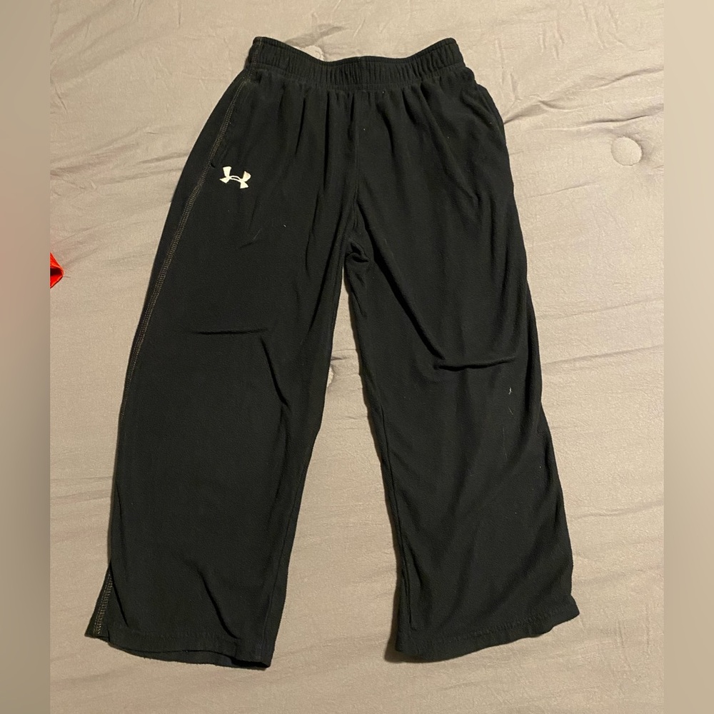 Black Under Armor Fleece Pants